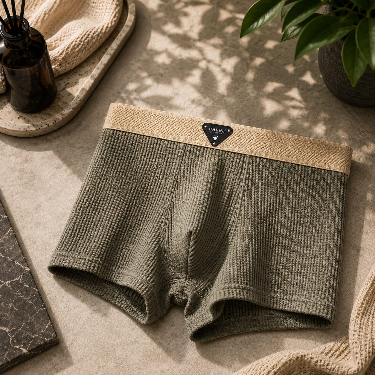 CHUNE PREMIUM BOXER (BROWN)